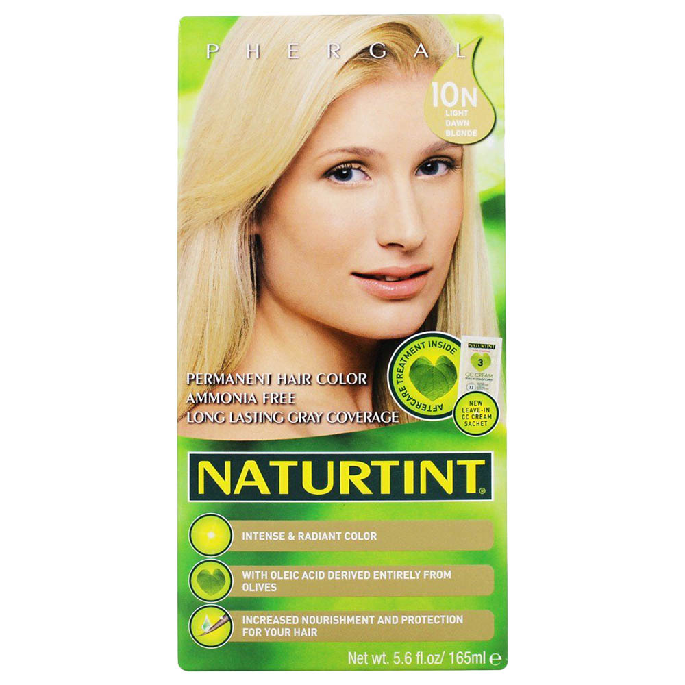 Naturtint Permanent Hair Color 10N Light Dawn Blonde 165ml Buy At Best Price From Mumzworld