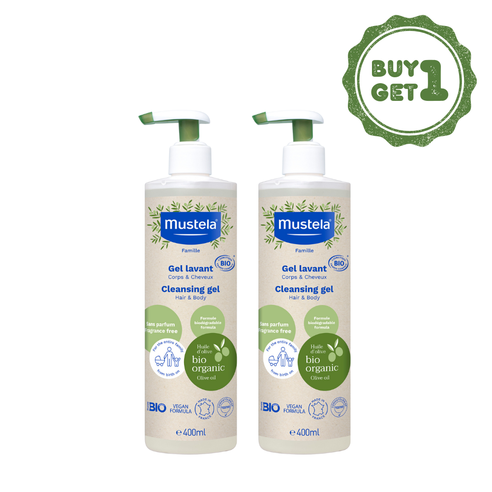 Mustela - BioOrganic Cleansing Gel - Twin Pack