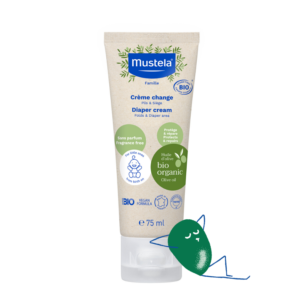 Mustela - Bio Organic Diaper Cream Twin Pack