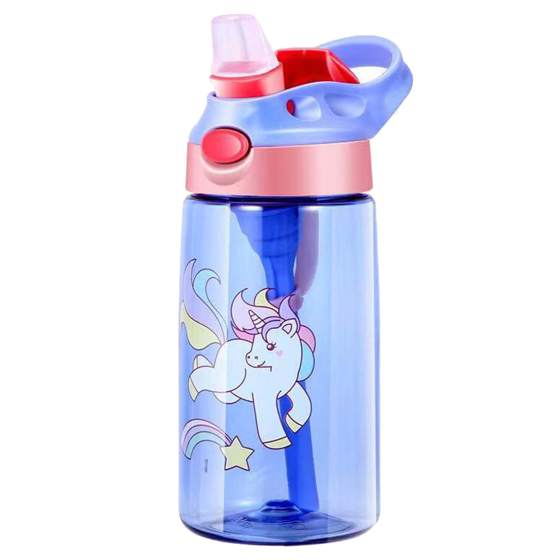 Bonjour - Sip Box Kids Water Bottle - Purple Unicorn - 480ml
