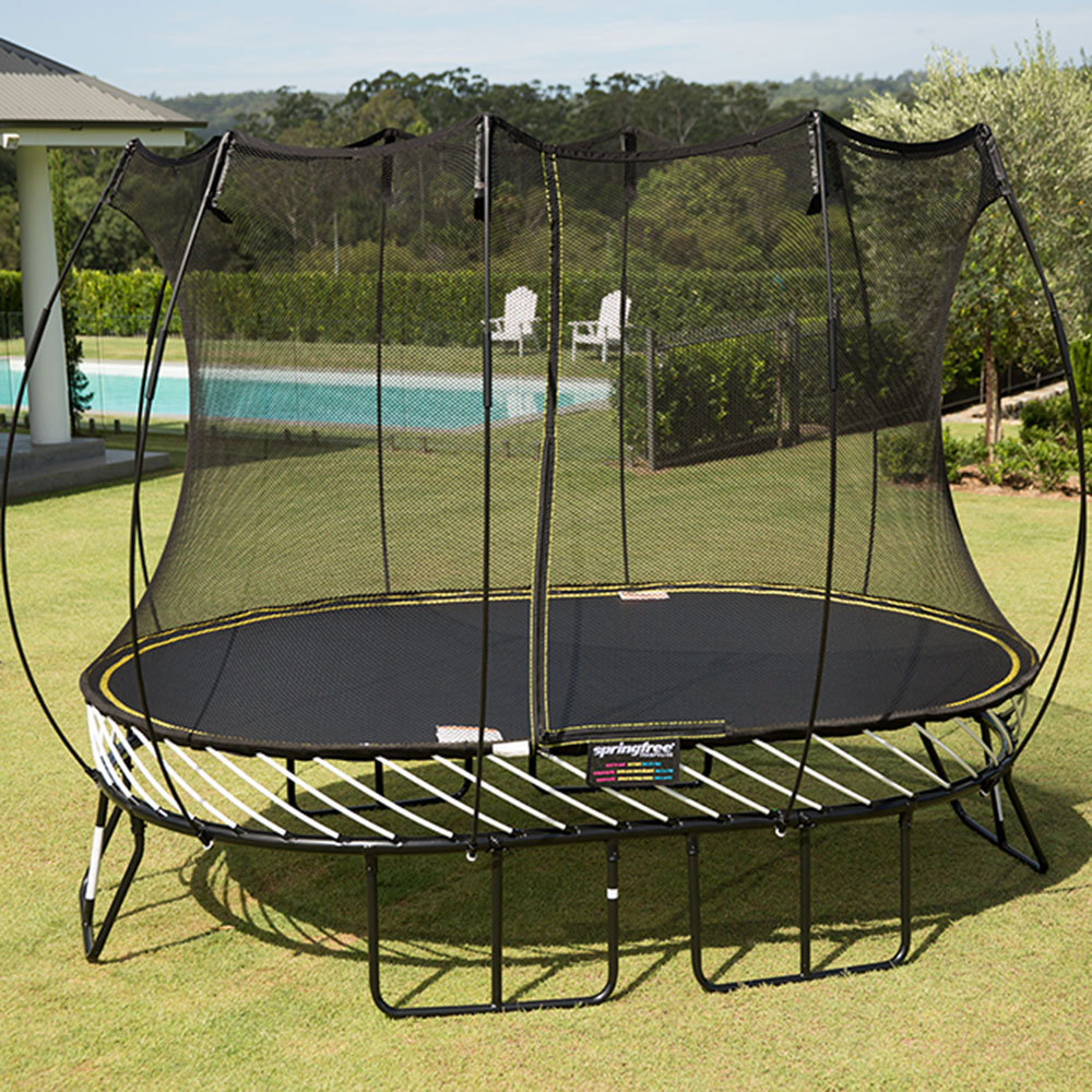 Springfree Oval Trampoline 8 x 11 ft  - O77 Medium