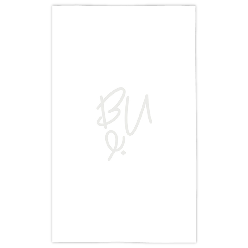 بو تاول - منشفة رياضية - أبيض - صغيرة