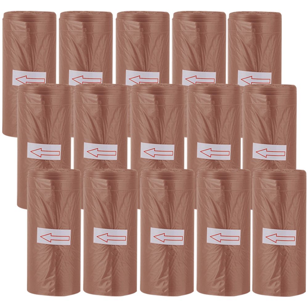 Star Babies - Scented Nappy Bag - 225pcs - Brown