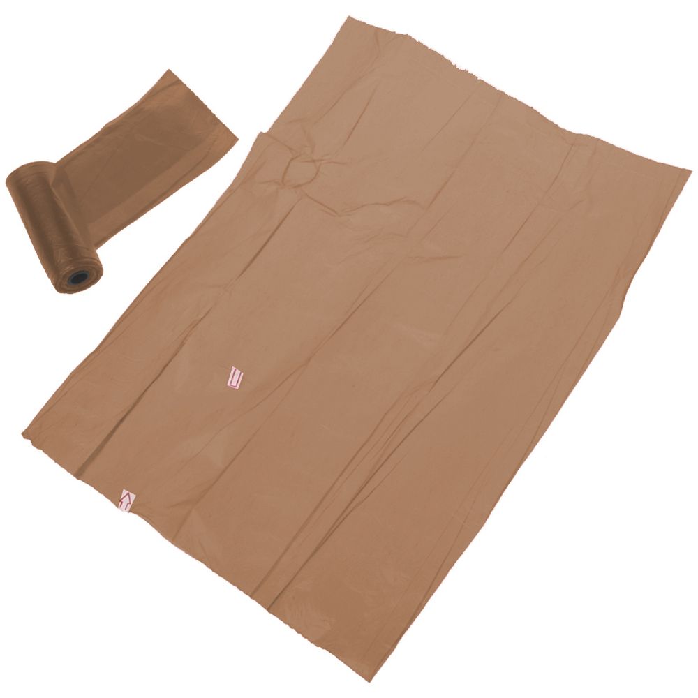 Star Babies - Scented Nappy Bag 225pcs with Dispenser - Brown