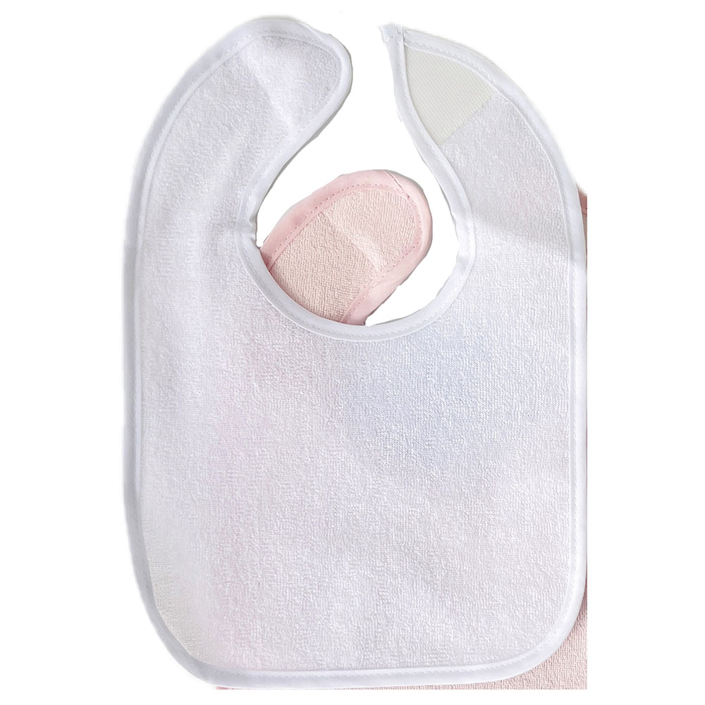 Amchi Baby - Waterproof Baby Bibs - 3pcs - White