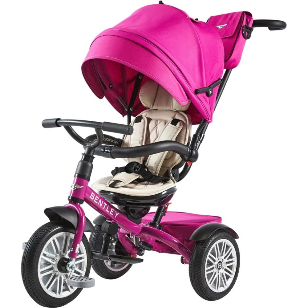 Bentley - Tricycle 6 In 1 Trike - Fuchsia Pink