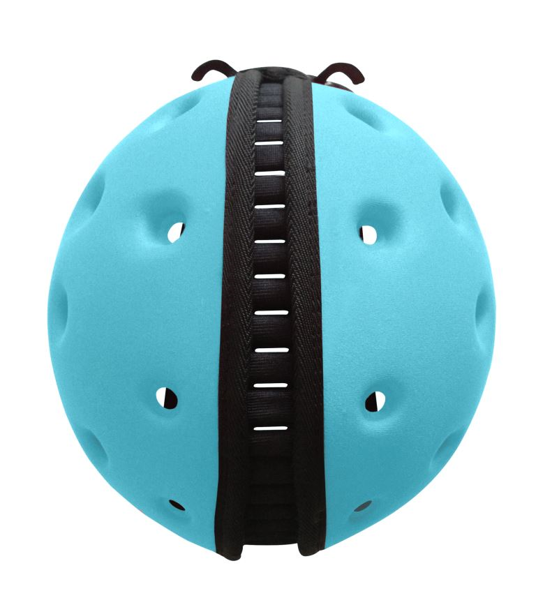 SafeheadBABY - Soft Protective Headgear - Ladybird Blue