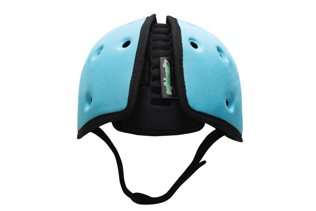 SafeheadBABY - Soft Protective Headgear - Ladybird Blue