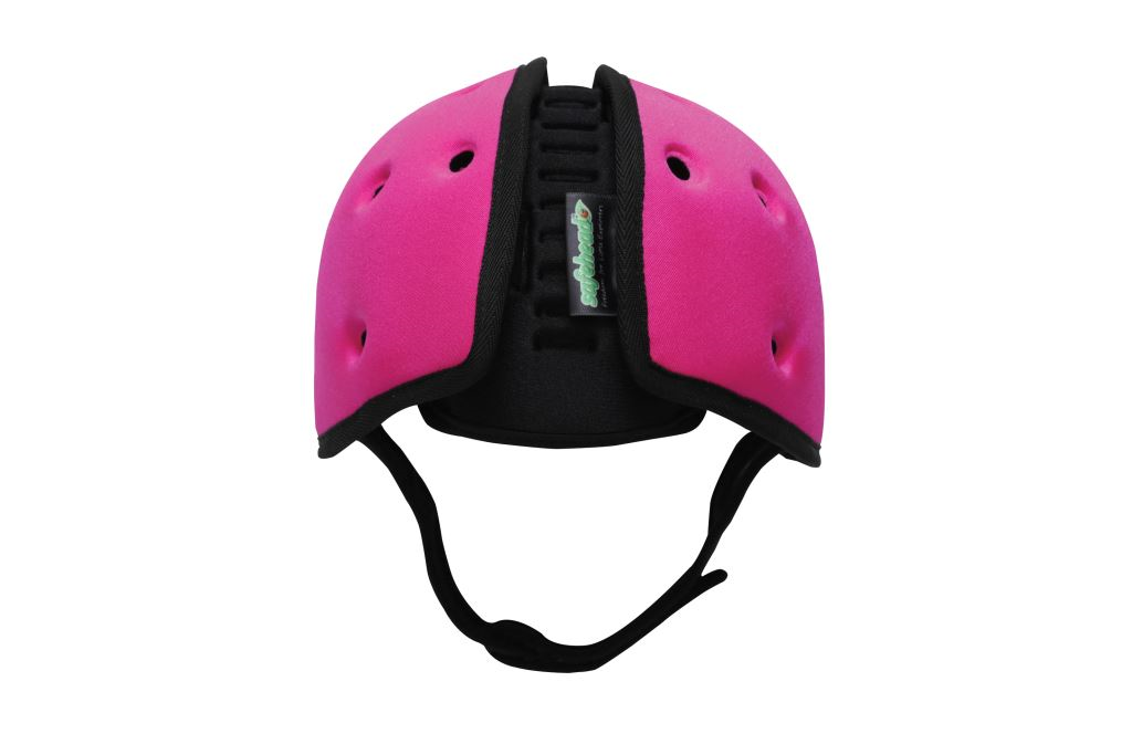 SafeheadBABY - Soft Protective Headgear - Ladybird Pink