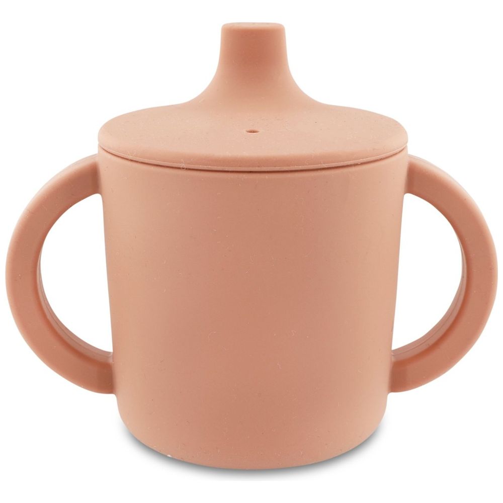 Trixie - Silicone Sippy Cup With Handles - Mrs. Cat - 200ml