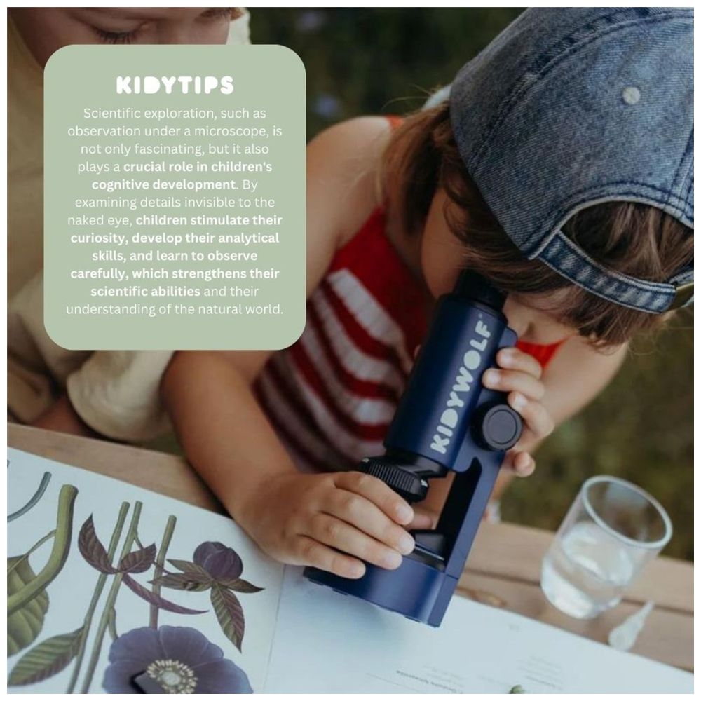 كيدي وولف - مجهر محمول كيدي ميكروسكوب - أخضر