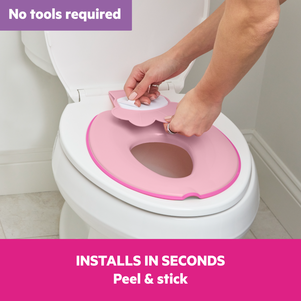 Bright Starts - Disney Junior Minnie Mouse Flip & Sit Potty Seat Pink_18-60M