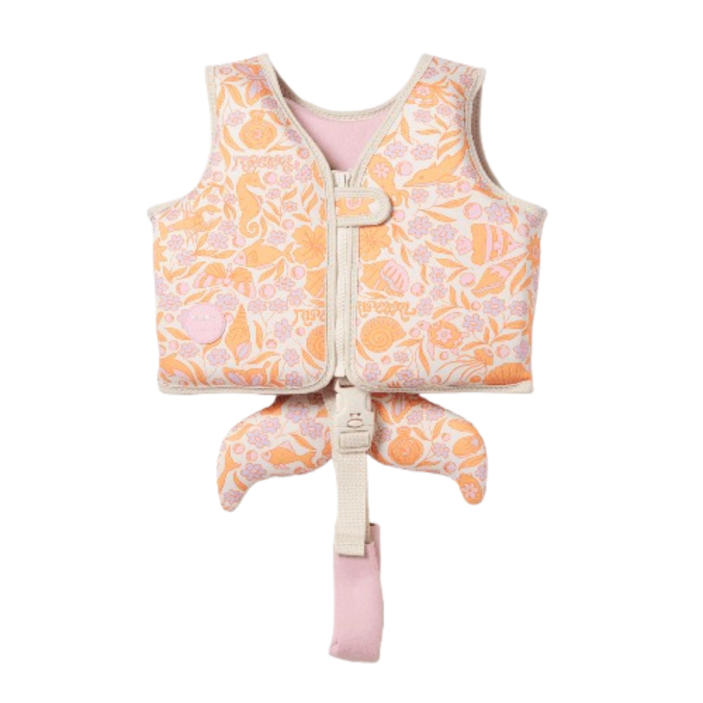 SunnyLife - Kids Swim Vest - Ocean Magic Pink_ 2-3Y