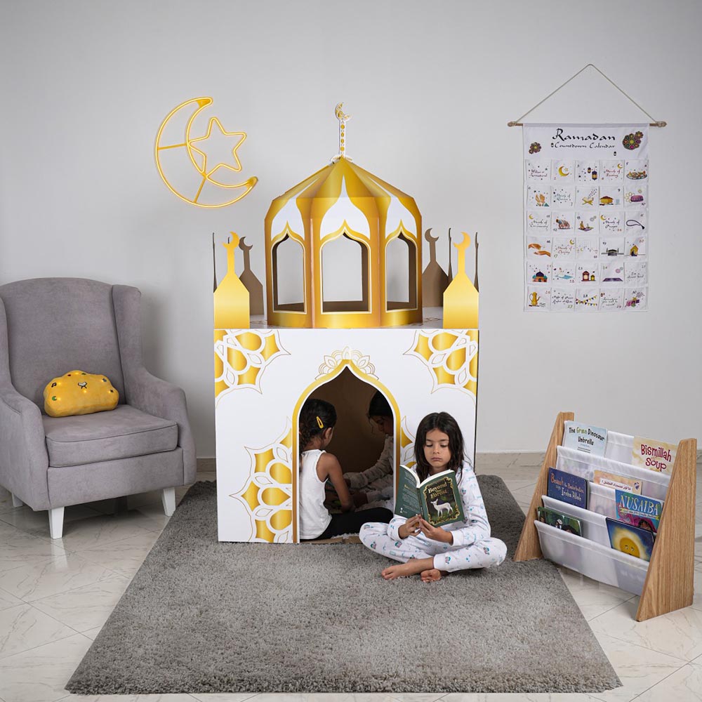 HilalFul Magnificent Cardboard Playmosque - Gold