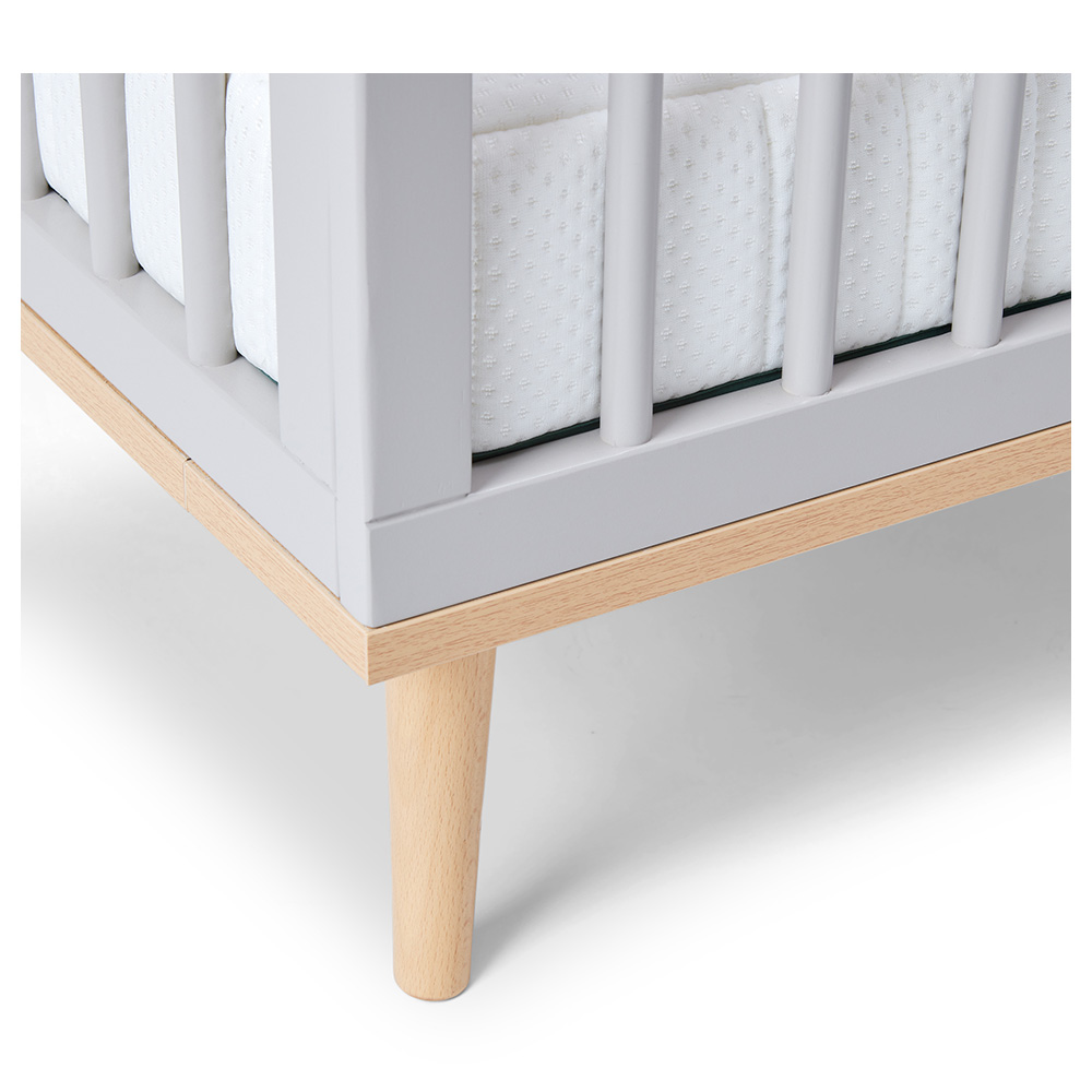 بيبي إيليغانس - سرير المواليد أولي - رمادي