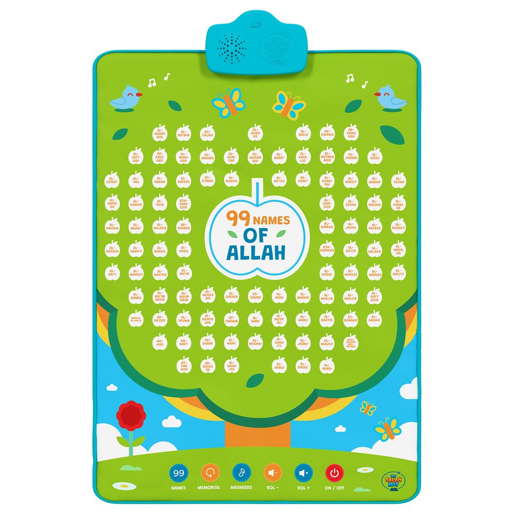 My Salah Mat - 99 Names of Allah Interactive Audio Mat & Wall Art