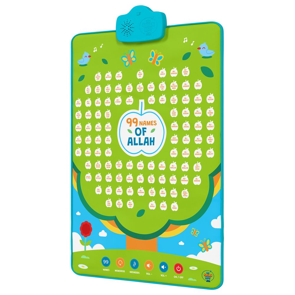 My Salah Mat - 99 Names of Allah Interactive Audio Mat & Wall Art