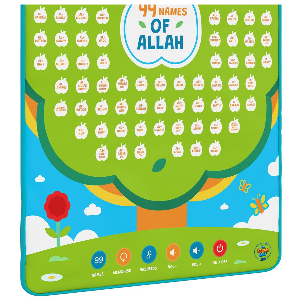 My Salah Mat - 99 Names of Allah Interactive Audio Mat & Wall Art