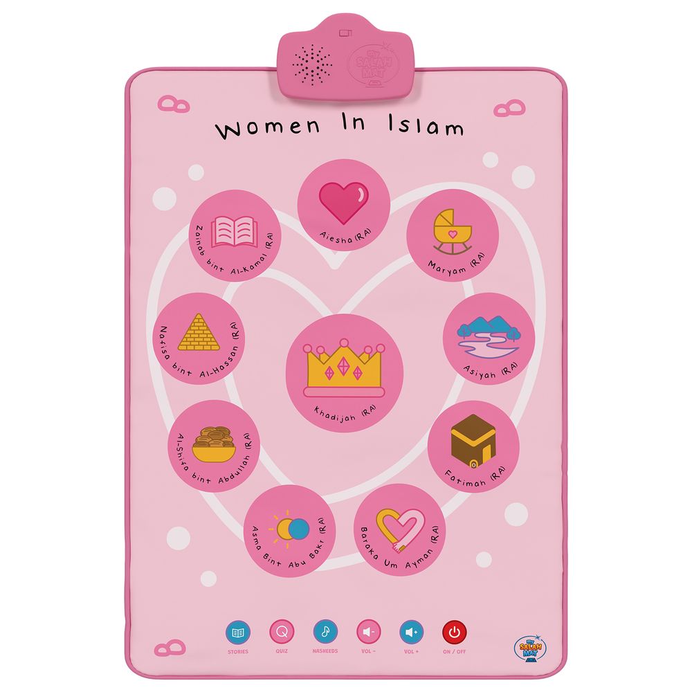 My Salah Mat - Women in Islam Interactive Wall Art & Audio Mat
