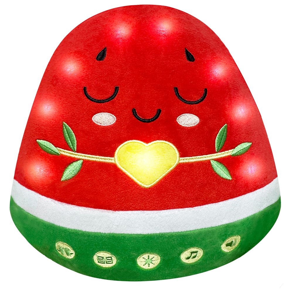 My Salah Mat - Nur the Watermelon Light-Up Interactive Islamic Plushie