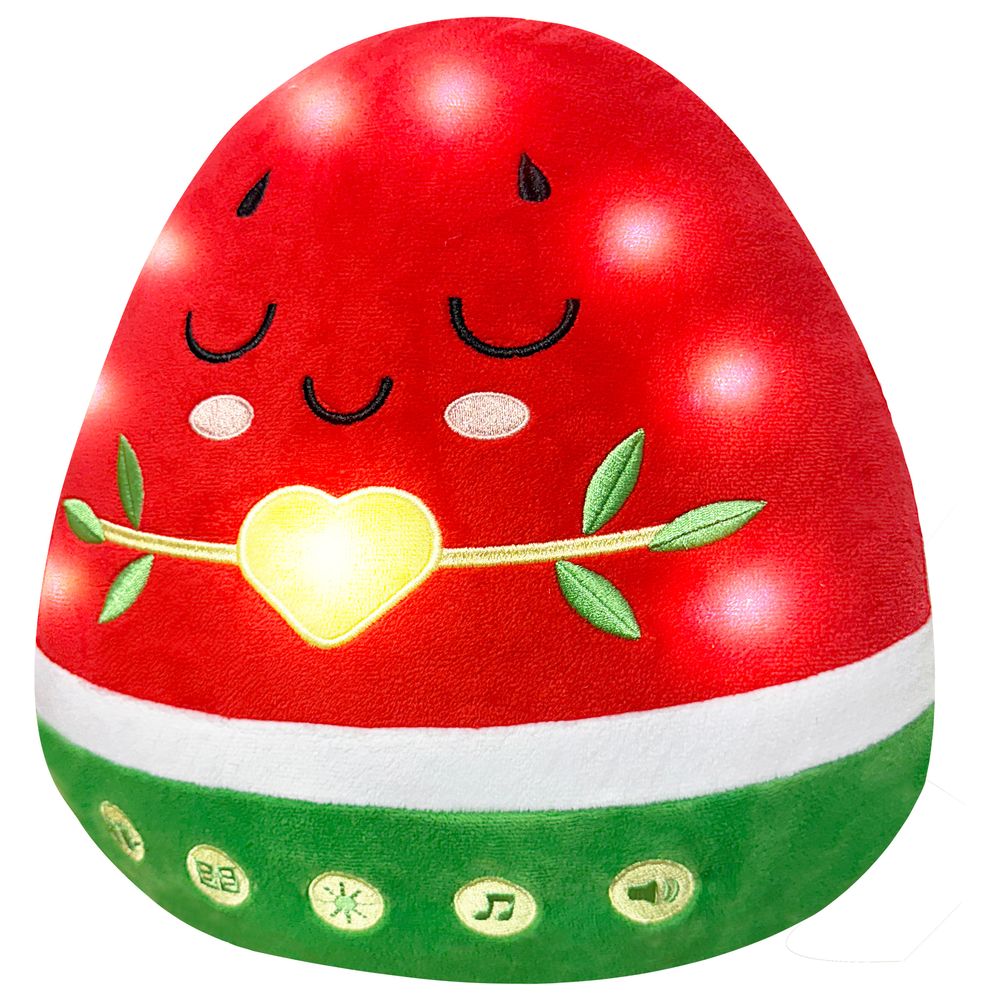 My Salah Mat - Nur the Watermelon Light-Up Interactive Islamic Plushie