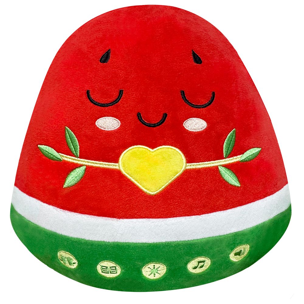 My Salah Mat - Nur the Watermelon Light-Up Interactive Islamic Plushie