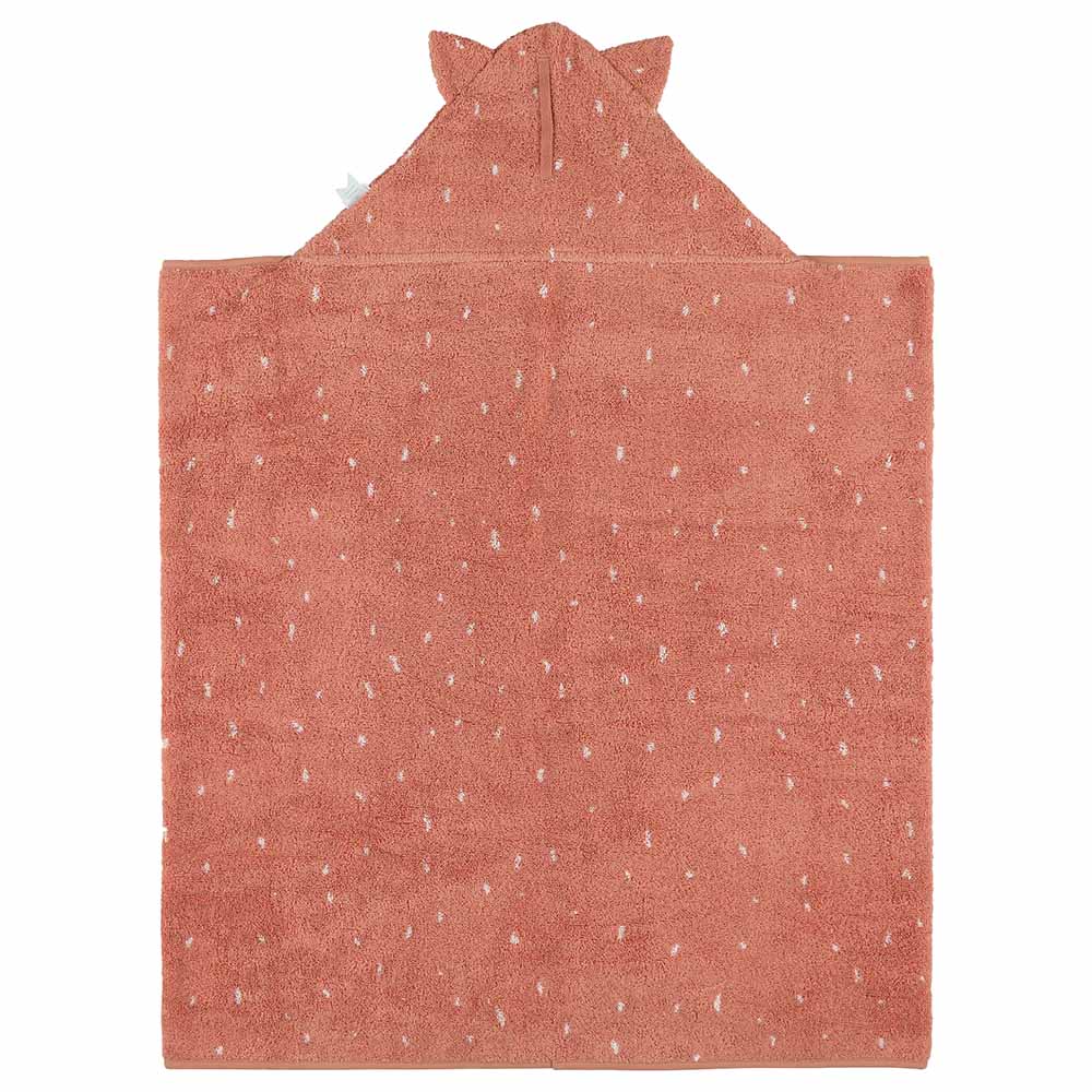 تريكسي - منشفة بقبعة - السيدة قطة - زهري - مقاس كبير