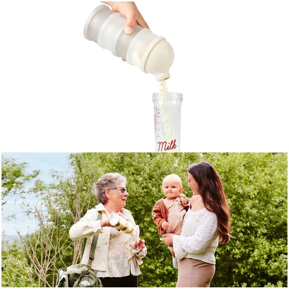 Babymoov - Easy-Pour Powdered Milk Dispenser With Handle - Multicolor - 4 Pcs - XL