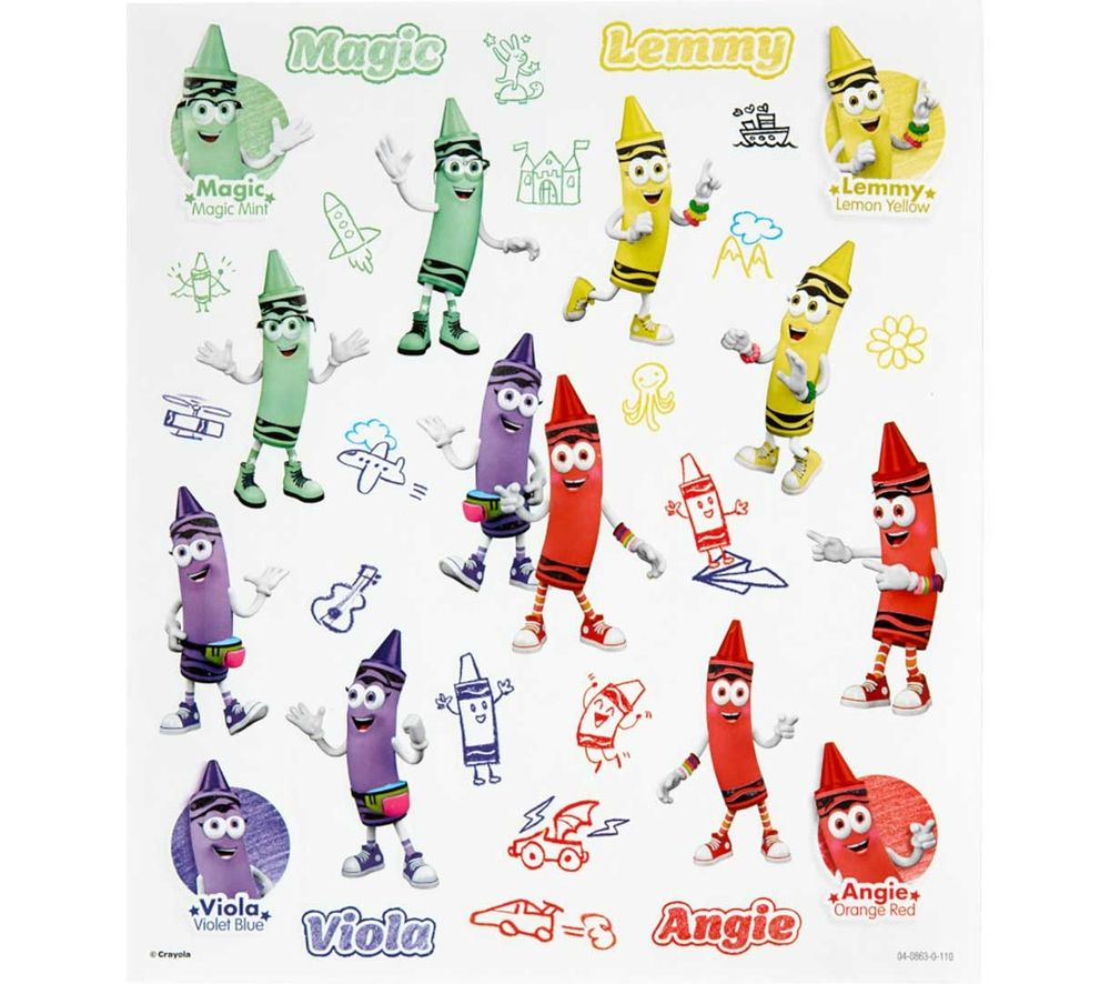 Crayola - Retired Colors Free-Time Coloring & Activity Set