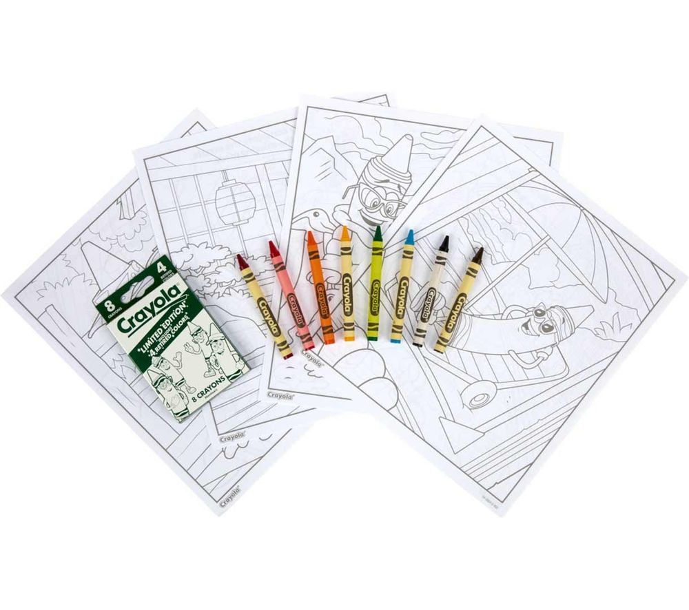 Crayola - Retired Colors Wild Journeys Coloring & Activity Set