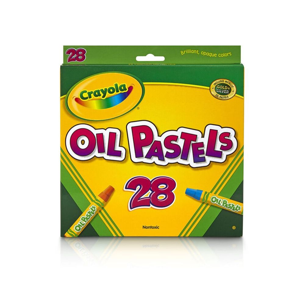Crayola - Oil Pastels Colour Sticks - 28pcs