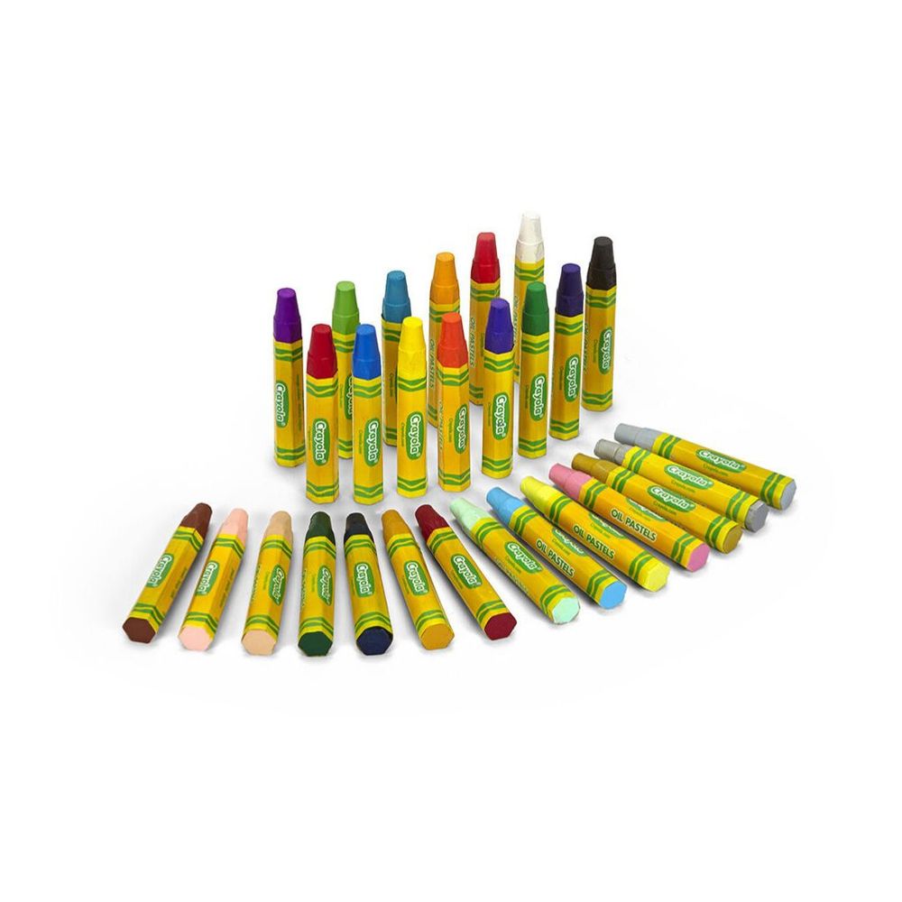 Crayola - Oil Pastels Colour Sticks - 28pcs
