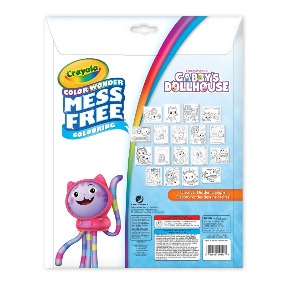 Crayola - Color Wonder Mess-Free Coloring Set - Gabby's Dollhouse