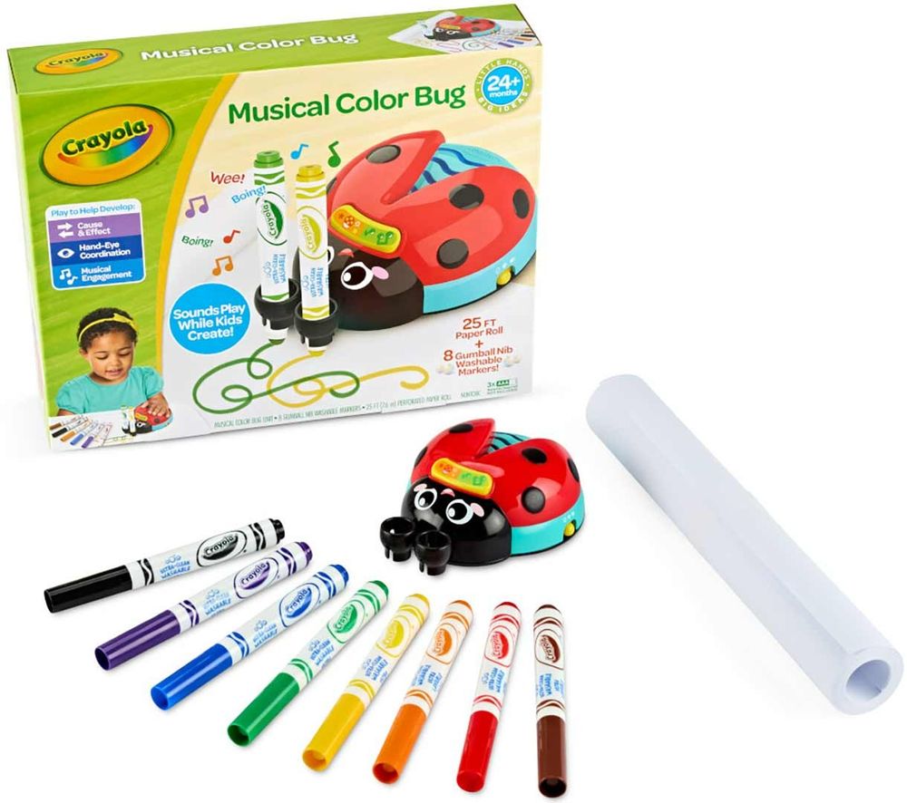 Crayola - Musical Colour Bug Paint Kit - Ladybug