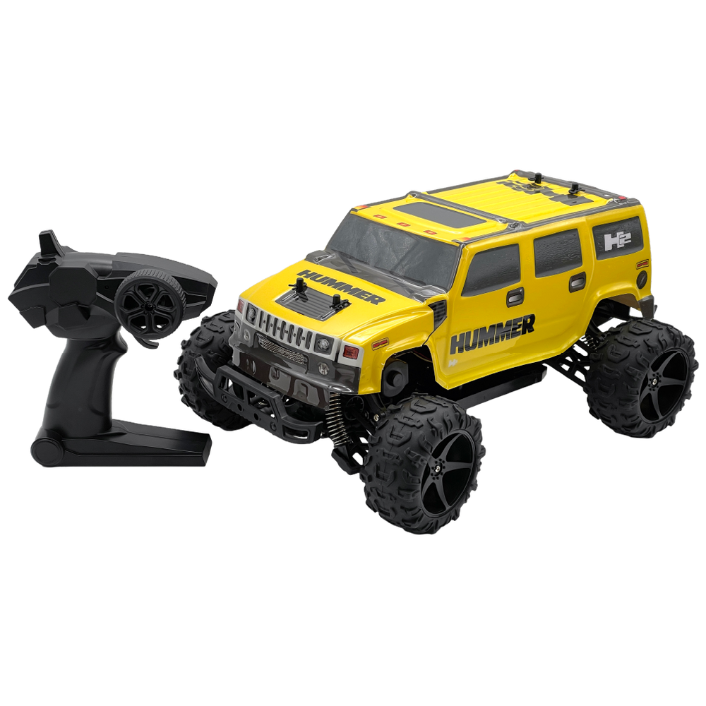 D-Power - 1:24 Scale Twin Rc Car Set - Jeep Gladiator & Hummer H2 - For Kids Ages 6+