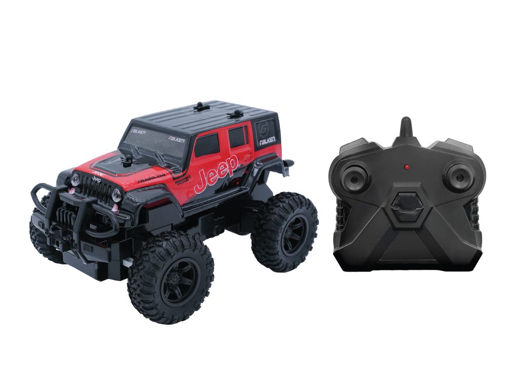 D-Power - 1:24 Scale Twin Rc Car Set - Jeep Gladiator & Hummer H2 - For Kids Ages 6+