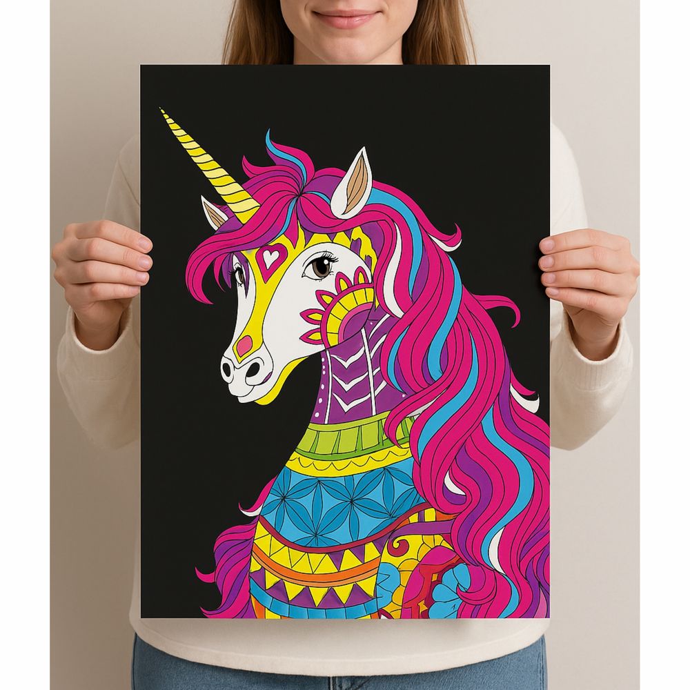 يونيك بلاي - مجموعة تلوين التباين - الخيال