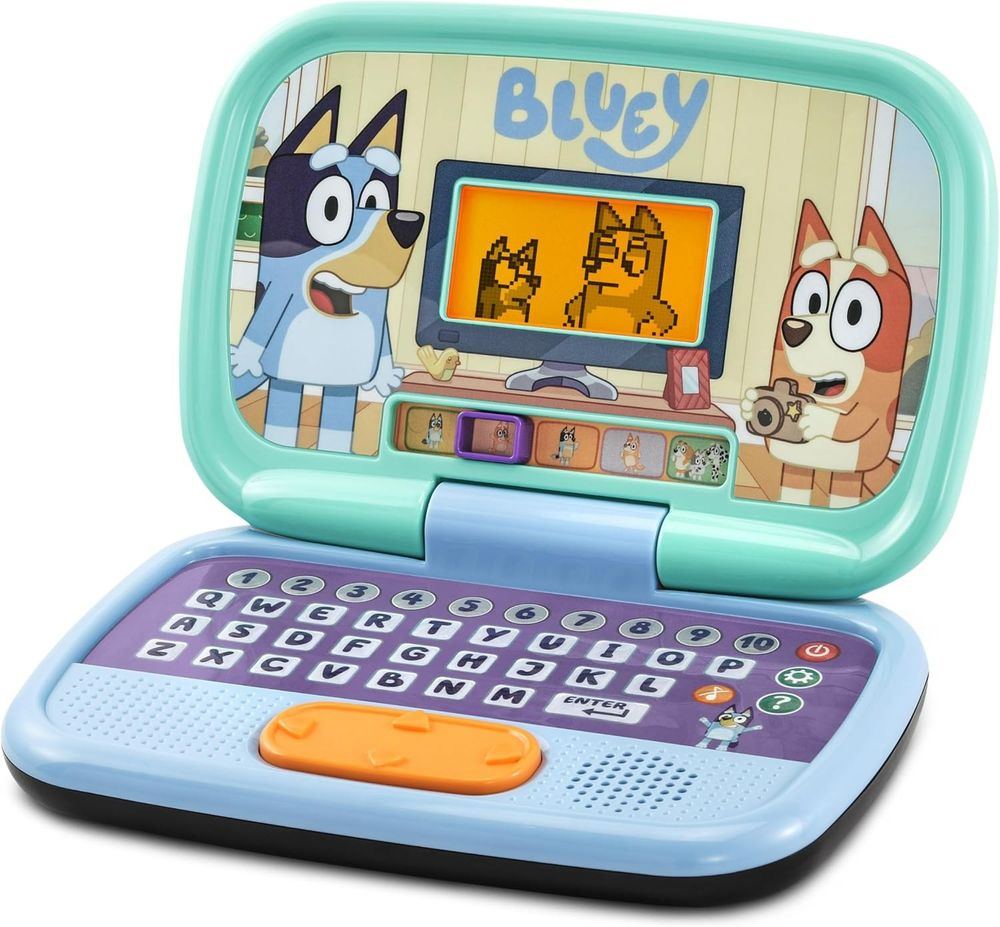 Vtech - Bluey Game Time Laptop - Blue