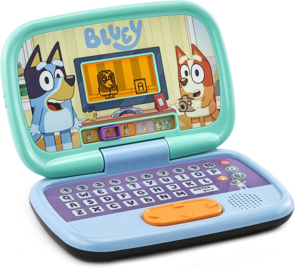 Vtech - Bluey Game Time Laptop - Blue
