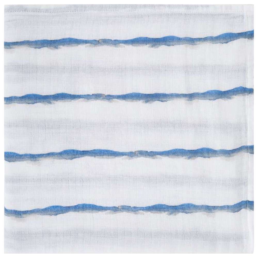 بطانية موسلين عضوية من مالابار بيبي - لون المحيط