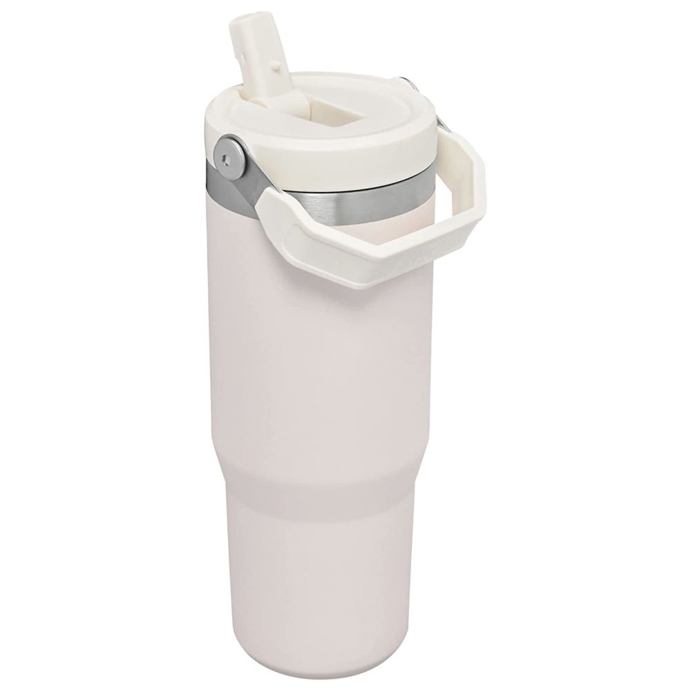 Stanley - IceFlow Flip Straw Water Bottle - Rose Quartz - 890ml