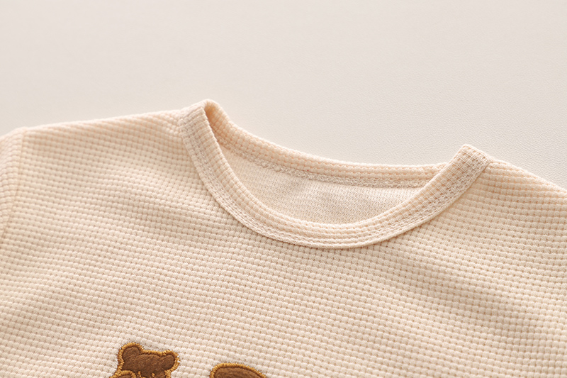 Sugar Rush - 2pc-Set - Printed T-Shirt And Shorts - Beige