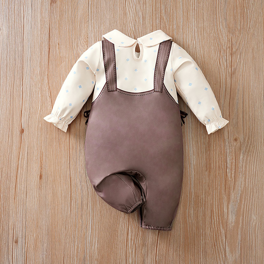 شوغر راش - أفرول بأكمام طويلة - حيوانات - بني وبيج