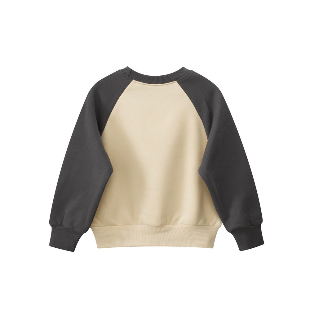 Sugar Rush - Sunbeam Bright Printed Regular Sweatshirt - Beige/Grey