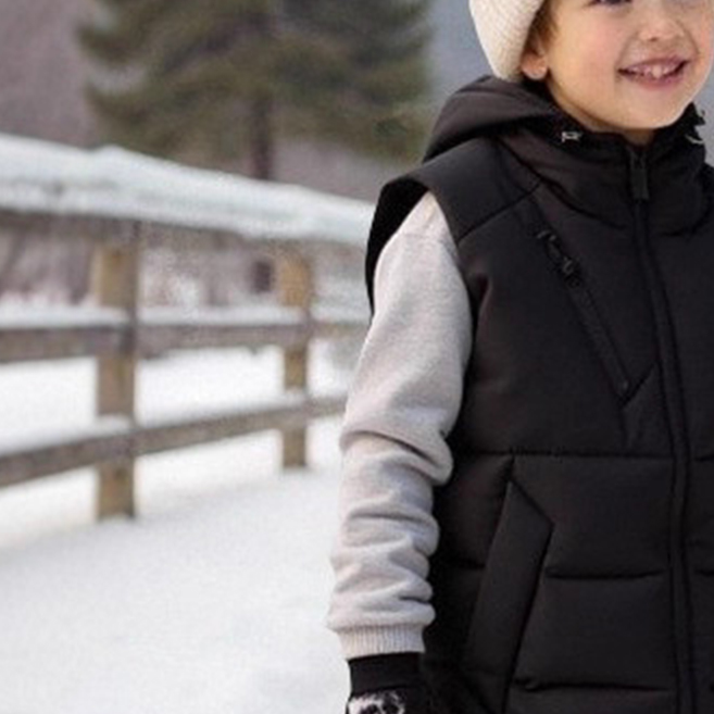 جاكيت باركا بوليستر سادة للأطفال من شوغر راش