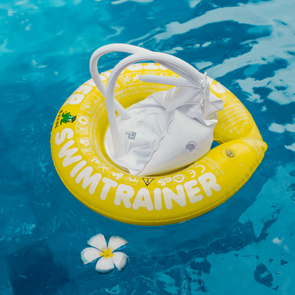 فريدز سويم أكاديمي - طوق سباحة ولوح سباحة - أصفر