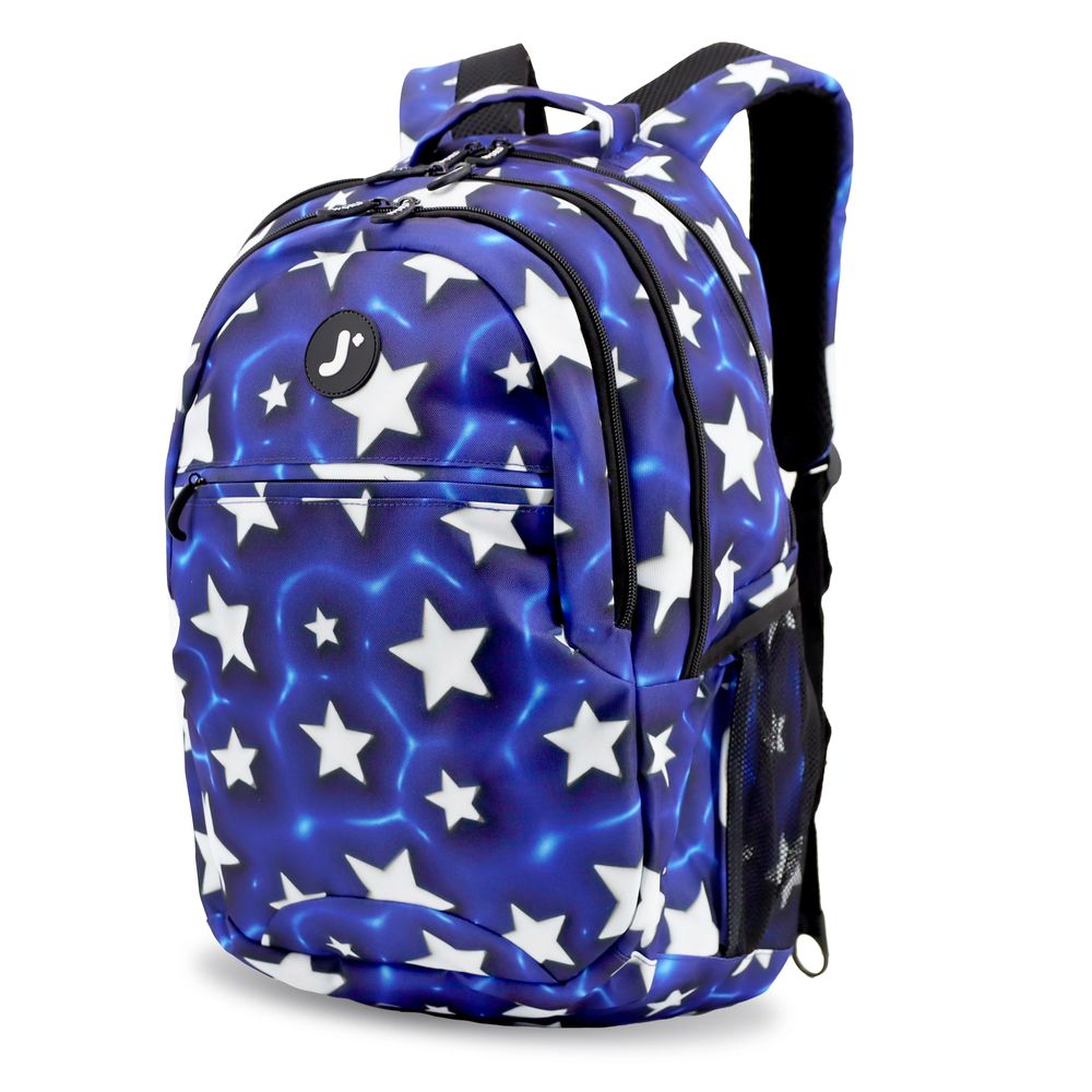 شنطة ظهر كورنيليا للكمبيوتر المحمول من نيويورك للجنسين - نجمة منتفخة - مقاس 18 إنش