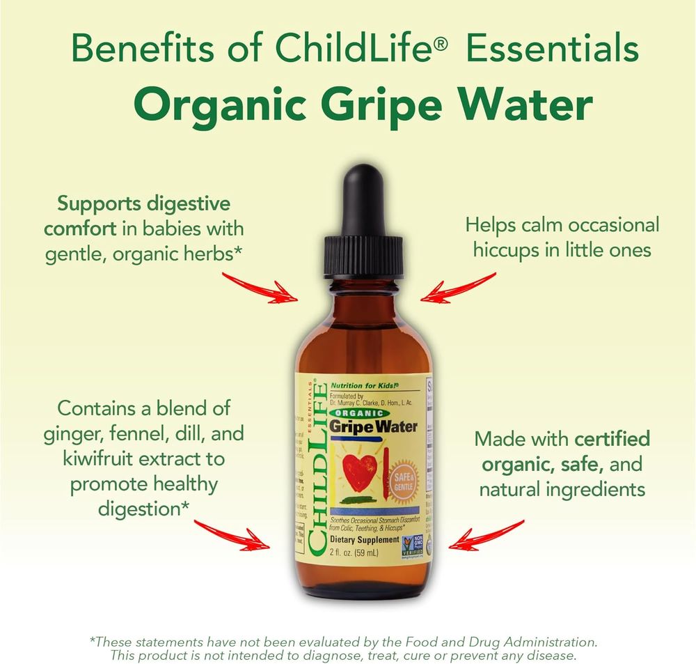 Childlife - Organic Gripe Water - 59.15 ml