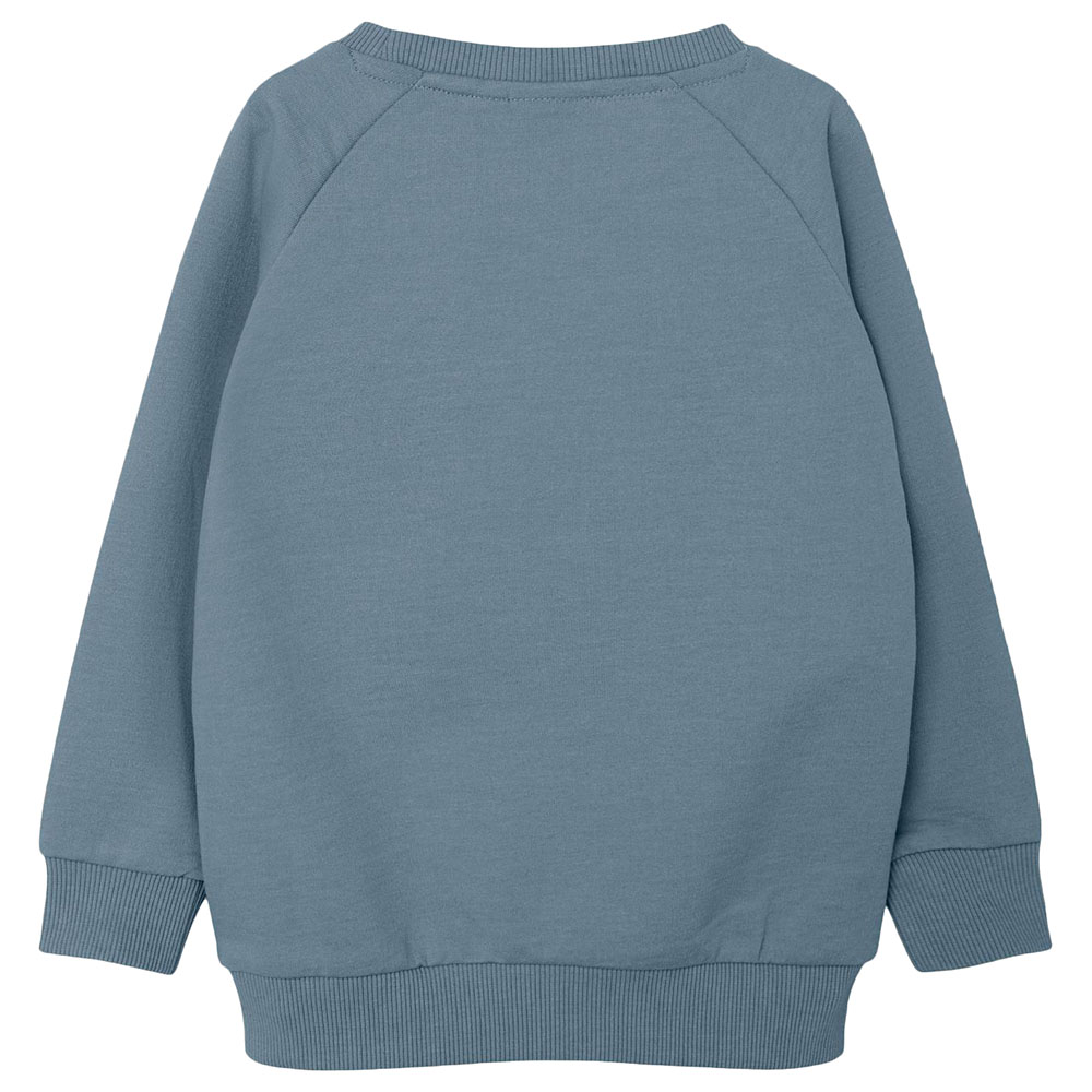 نيم ات - سويت شيرت كم طويل - أزرق