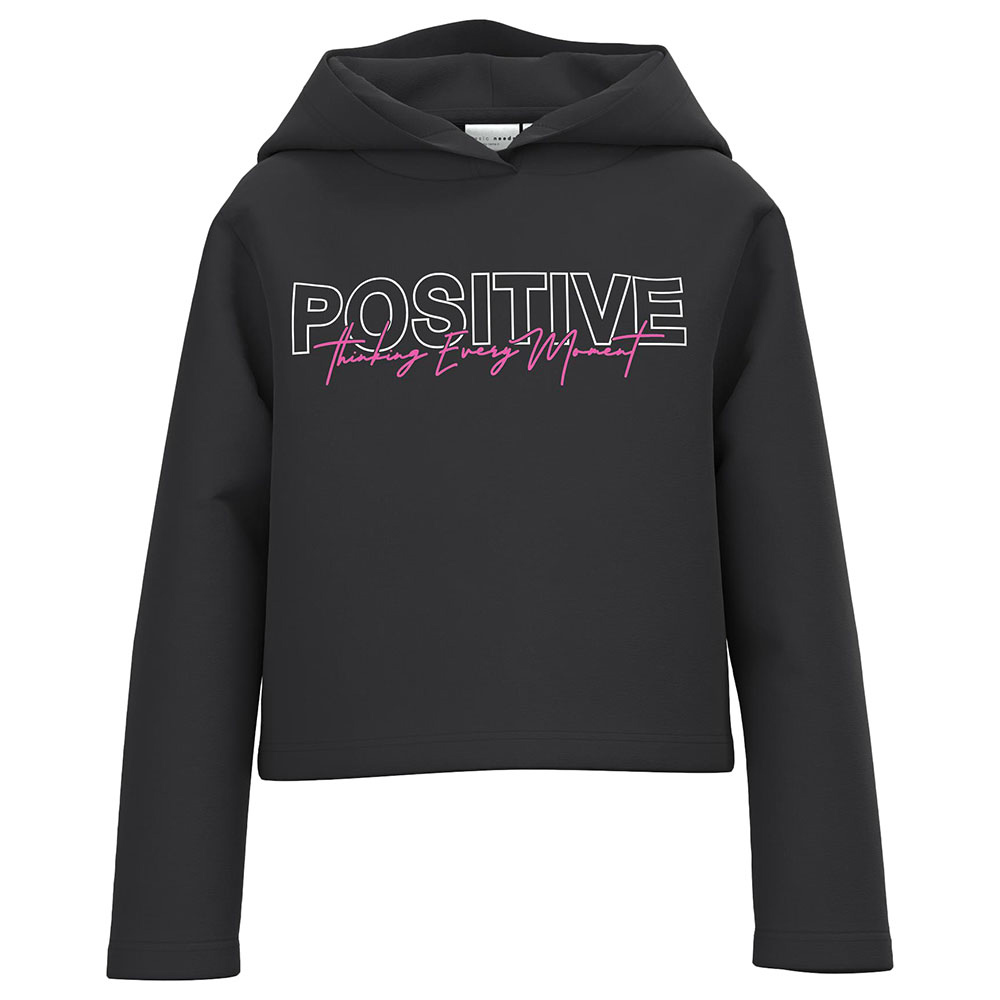 Name It - 2Pc-Set - Long Sleeves Boxy Tracksuit - Black